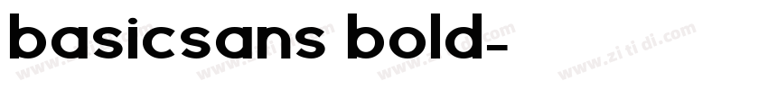 basicsans bold字体转换 basicsans bold字体转换